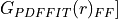 G_{PDFFIT}(r)_{FF}]